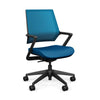 Mavic 5 Star Meeting Chair | SitOnIt Light Task Chair, Conference Chair, Computer Chair, Teacher Chair, Meeting Chair SitOnit Vinyl Color Electric Blue Mesh Color Electric Blue 