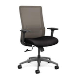 Novo Highback Office Chair Office Chair, Conference Chair, Computer Chair, Teacher Chair, Meeting Chair SitOnIt Fabric Color Jet Mesh Color Fog 