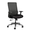 Novo Highback Office Chair Office Chair, Conference Chair, Computer Chair, Teacher Chair, Meeting Chair SitOnIt Fabric Color Jet Mesh Color Nickel 