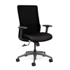 Novo Highback Office Chair Office Chair, Conference Chair, Computer Chair, Teacher Chair, Meeting Chair SitOnIt Fabric Color Jet Mesh Color Onyx 