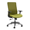 Novo Highback Office Chair Office Chair, Conference Chair, Computer Chair, Teacher Chair, Meeting Chair SitOnIt Fabric Color Lime Mesh Color Apple 