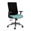 Novo Highback Office Chair Office Chair, Conference Chair, Computer Chair, Teacher Chair, Meeting Chair SitOnIt Fabric Color Tiffany Mesh Color Onyx 