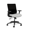 Novo Midback Office Chair Office Chair, Conference Chair, Computer Chair, Teacher Chair, Meeting Chair SitOnIt Fabric Color Cloud Mesh Color Onyx 