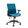 Novo Midback Office Chair Office Chair, Conference Chair, Computer Chair, Teacher Chair, Meeting Chair SitOnIt Fabric Color Sky Mesh Color Electric Blue 