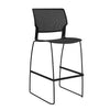 Orbix Wire Rod Stool by SitOnIt | Plastic Shell, Armless Stools SitOnIt Frame Color Black Plastic Color Black 