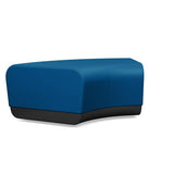 Pasea 120 Degree Corner Bench Modular Lounge Seating SitOnIt Fabric Color Electric Blue 