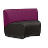Pasea 120 Degree Inner Seat Modular Lounge Seating SitOnIt Fabric Color Smoky Fabric Color Grape 