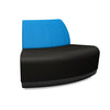 Pasea 120 Degree Outer Seat Modular Lounge Seating SitOnIt Fabric Color Onyx Fabric Color Electric Blue 
