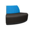 Pasea 120 Degree Outer Seat Modular Lounge Seating SitOnIt Fabric Color Smoky Fabric Color Electric Blue 