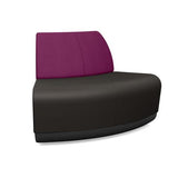 Pasea 120 Degree Outer Seat Modular Lounge Seating SitOnIt Fabric Color Smoky Fabric Color Grape 