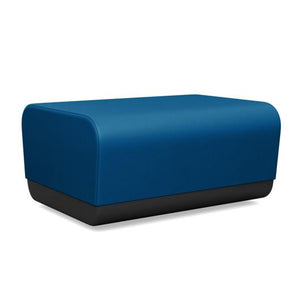 Pasea 1.5 Bench Modular Lounge Seating SitOnIt Fabric Color Electric Blue 