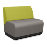 Pasea 1.5 Seat Modular Lounge Seating SitOnIt Fabric Color Fog Fabric Color Apple 
