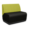 Pasea 1.5 Seat Modular Lounge Seating SitOnIt Fabric Color Onyx Fabric Color Apple 