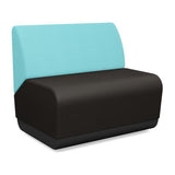 Pasea 1.5 Seat Modular Lounge Seating SitOnIt Fabric Color Smoky Fabric Color Aqua 