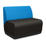 Pasea 1.5 Seat Modular Lounge Seating SitOnIt Fabric Color Smoky Fabric Color Electric Blue 