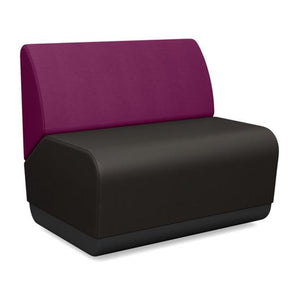 Pasea 1.5 Seat Modular Lounge Seating SitOnIt Fabric Color Smoky Fabric Color Grape 