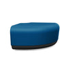 Pasea 90 Degree Corner Bench Modular Lounge Seating SitOnIt Fabric Color Electric Blue 