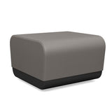 Pasea Single Bench Modular Lounge Seating SitOnIt Fabric Color Fog 