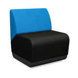 Pasea Single Seat Modular Lounge Seating SitOnIt Fabric Color Onyx Fabric Color Electric Blue 