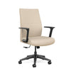 Prava Midback Conference Chair Conference Chair SitOnIt Fabric Color Clay 