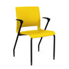 Rio 4 Leg Guest Chair Guest Chair, Stack Chair SitOnIt 