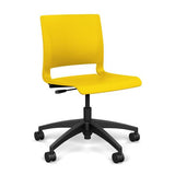 Rio Light 5 Star Office Chair Light Task Chair, Conference Chair, Computer Chair, Teacher Chair, Meeting Chair SitOnIt Lemon Plastic 