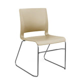 Rio Wire Rod Guest Chair Guest Chair, Stack Chair SitOnIt Bisque Plastic 