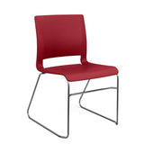 Rio Wire Rod Guest Chair Guest Chair, Stack Chair SitOnIt Red Plastic 