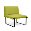 SitOnIt Cameo Modular Seating | Lounge Chair | 4 Arm Styles | Single Seater Modular Lounge Seating SitOnIt Fabric Color Apple 
