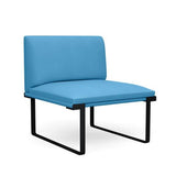SitOnIt Cameo Modular Seating | Lounge Chair | 4 Arm Styles | Single Seater Modular Lounge Seating SitOnIt Fabric Color Ocean 