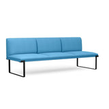SitOnIt Cameo Modular Seating | Lounge Chair | 4 Arm Styles | Three-Seater Lounge Seating, Modular Lounge Seating SitOnIt Fabric Color Ocean 