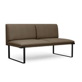 SitOnIt Cameo Modular Seating | Lounge Chair | 4 Arm Styles | Two-Seater Lounge Seating, Modular Lounge Seating SitOnIt Fabric Color Cafe 