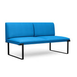 SitOnIt Cameo Modular Seating | Lounge Chair | 4 Arm Styles | Two-Seater Lounge Seating, Modular Lounge Seating SitOnIt Fabric Color Electric Blue 