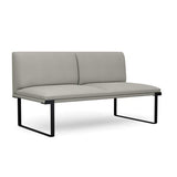 SitOnIt Cameo Modular Seating | Lounge Chair | 4 Arm Styles | Two-Seater Lounge Seating, Modular Lounge Seating SitOnIt Fabric Color Fog 