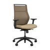 SitOnIt Hexy Conference Chair Conference Chair, Meeting Chair SitOnIt Frame Color Black Mesh Color Desert Fabric Color Desert