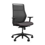 SitOnIt Hexy Conference Chair Conference Chair, Meeting Chair SitOnIt Frame Color Black Mesh Color Nickle Fabric Color Kiss