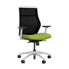 SitOnIt Hexy Conference Chair Conference Chair, Meeting Chair SitOnIt Frame Color White Mesh Color Onyx Fabric Color Apple