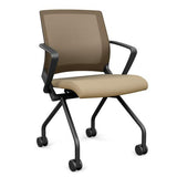 SitOnIt Movi Nester Chair | 3 Frame Colors Nesting Chairs SitOnIt Fabric Color Desert Desert Mesh 