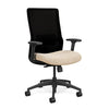 SitOnIt Novo Highback Desk Chair | Home Office Edition | Meshback Home Office SitOnIt Frame Color Black Mesh Color Black Fabric Color Sandstorm