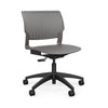 SitOnIt Orbix Light Task Chair | Armless with Plastic Shell Light Task Chair SitOnIt Plastic Color Slate 