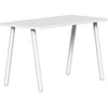 SitOnIt Reya Angled Leg Desk | White Base Accent | Home Office Edition Home Office SitOnIt Table Size 20 D x 40 W Laminate Color White Metal