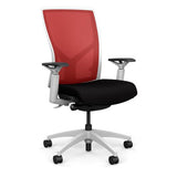 SitOnIt Torsa Highback | Unrivalled Comfort | Office Chair Office Chair, Conference Chair, Computer Chair, Teacher Chair, Meeting Chair SitOnIt Mesh Color Fire Fabric Color Peppercorn 