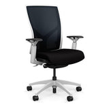 SitOnIt Torsa Highback | Unrivalled Comfort | Office Chair Office Chair, Conference Chair, Computer Chair, Teacher Chair, Meeting Chair SitOnIt Mesh Color Navy Fabric Color Peppercorn 
