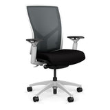 SitOnIt Torsa Highback | Unrivalled Comfort | Office Chair Office Chair, Conference Chair, Computer Chair, Teacher Chair, Meeting Chair SitOnIt Mesh Color Nickle Fabric Color Peppercorn 