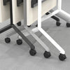 Trendway Zona Flip-Top Training Table | Black Frame | 6 Table Sizes Flip Top Table Trendway 
