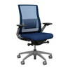 Vectra Highback Office Chair Office Chair, Conference Chair, Meeting Chair SitOnIt Mesh Color Navy Fabric Color Marine 
