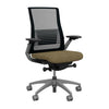 Vectra Highback Office Chair Office Chair, Conference Chair, Meeting Chair SitOnIt Mesh Color Onyx Fabric Color Natural 
