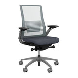 Vectra Highback Office Chair Office Chair, Conference Chair, Meeting Chair SitOnIt Platinum Mesh Fabric Color Ash 