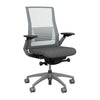 Vectra Highback Office Chair Office Chair, Conference Chair, Meeting Chair SitOnIt Platinum Mesh Fabric Color Dust 