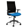 Wit Highback Office Chair Office Chair, Conference Chair, Teacher Chair SitOnIt Onyx Mesh Fabric Color Electric Blue 